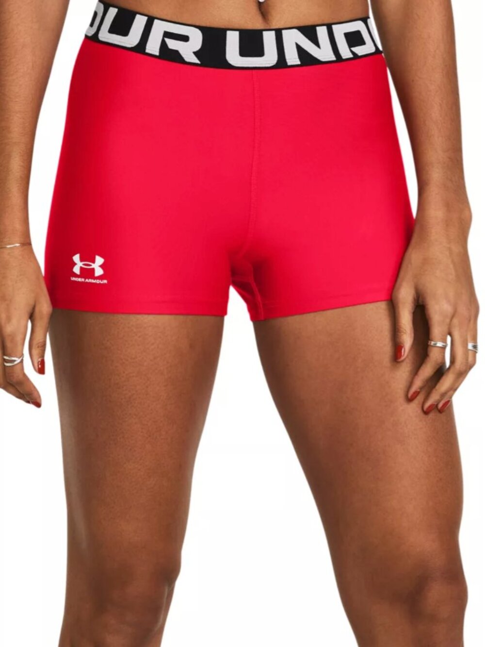 Under Armour HeatGear Compression Midrise Shorty Shorts XS NWT